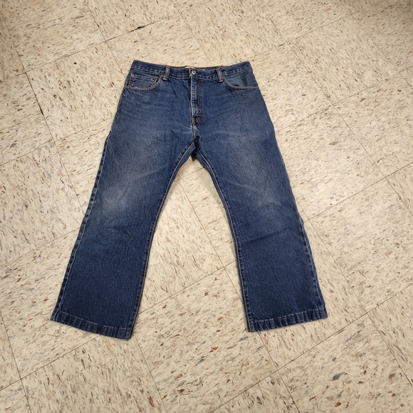 Levi's 517 Men's Bootcut Denim Jeans Size 34x25 - Picture 3 of 9